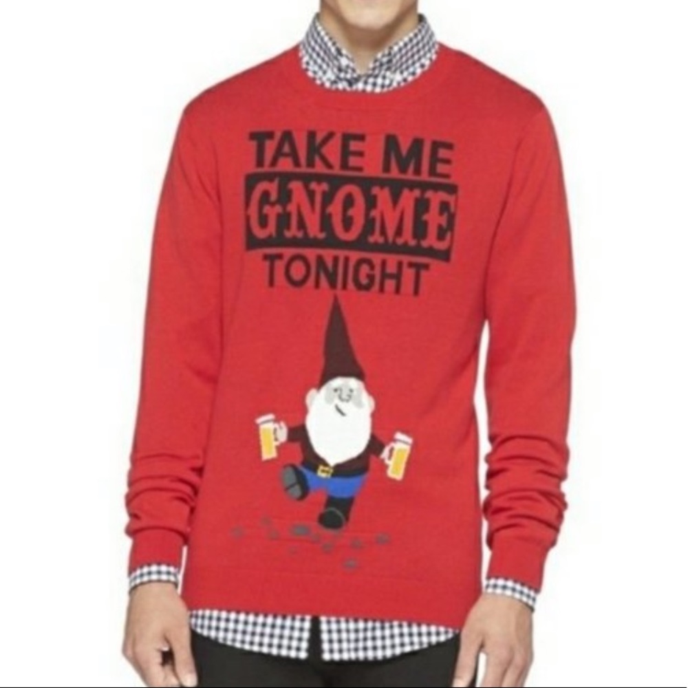 Funny Gnome Christmas Sweater